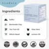 Cystic Acne Spot Treatment Overnight Hormonal Acne Treatment for Face & Body Sulfur Cream for Women Men & Teens Effective for Stubborn Breakouts 120 Uses