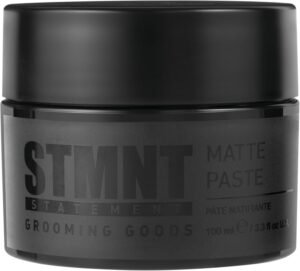 STMNT Grooming Goods Matte Paste 3.38 oz | All Day Strong Hold & High Volume | Hair Clay Paste For Men | Non-Greasy Formula | Texture Paste for Hair | Ideal for Dry & Damp Hair | Mens Hair Styling