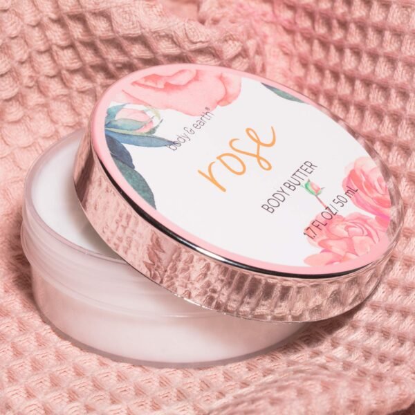 Bath and Body Gift Set for Women, Body & Earth 5 Pcs Rose Spa Gifts for Women, Self Care Kit, Lotion Set for Her,Mothers Day Presents for Mom