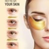 24k Gold Under Eye Patches (25 Pairs), eye mask, Collagen Skin Care Products, Eye Patches for Puffy Eyes, eye masks for dark circles and puffiness