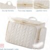71swYbjpaDL._AC_SL1500_.jpg BAGSMART Travel Toiletry Bag, Large Wide-open Travel Bag for Toiletries, Makeup Cosmetic Travel Bag with Handle-Black
