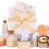 Spa Gifts for Women Mothers Day Gifts Jasmine Bath Gift Baskets Relaxing Self Care Gift for Mom Girlfriend Sister Wife Auntie Home Bath Care Package Thank You Gift Birthday Gift Friendship
