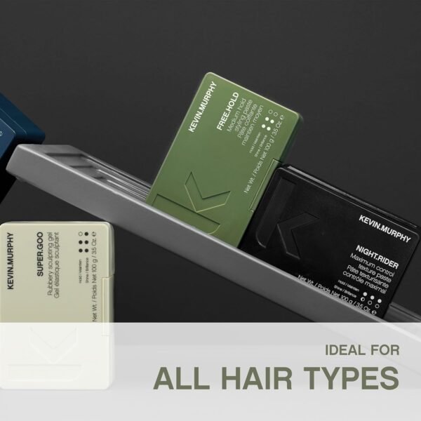 71tRZWgV38L._SL1500_.jpg KEVIN.MURPHY FREE.HOLD - Hair Styling Paste - For All Types - Medium Hold - Hair Breakage Prevention - Styling Product - Paraben Free Hair Care - 100 g / 3.5 oz