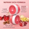 71taC87B5eL._SL1500_.jpg Lip Scrub & Lip Mask Set, Cherry Lip Exfoliator Scrub, Christmas Gifts Stocking Stuffers Gift for Women, Overnight Suger Lip Treatment, Repair Dry Cracked Lips - with Lip Brush (10g*2)