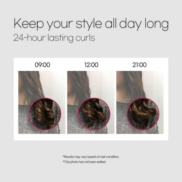 Mise En Scene Perfect Styling Serum for Heat Damage Protection - Hair Serum for holding Bounce, Hair Essence for Long Lasting Curl, Powdery Scent, with Argan Oils, 2.70 fl. Oz