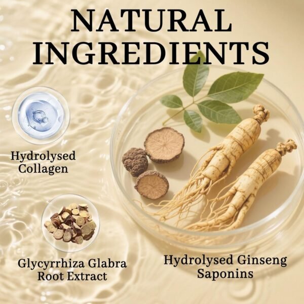 Ginseng Essence Anti Wrinkle Essence Water, Wild Ginseng Serum Extract Liquid Essential Oil, Korean Polypeptide Anti-Ageing, Firming & Tighten kincare Serums Moisturizer Gentle (2)