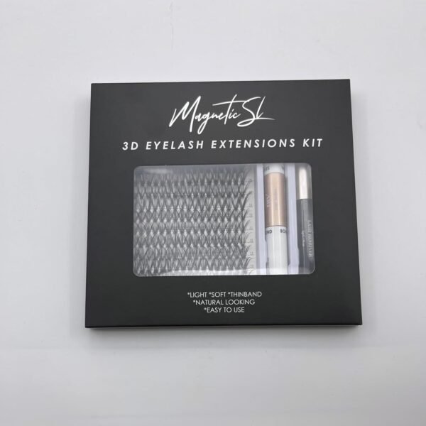 71uJfBZ2NqL._SL1500_.jpg Lash Clusters DIY Lash Extensions Kit 320pcs Individual Lashes Clusters 30D 40D D Curl Eyelash Extension Kit with Applicator and Lash Bond&Seal,Clusters Lash Glue Remover Mix 10-16mm (30D+40D-320 KIT)