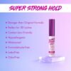 71uep0jyZTL._SL1500_.jpg i-Envy by KISS Super Strong Hold 3D Strip Lash Glue (Clear), Waterproof Brush-On False Eyelash Adhesive, Latex-Free & Odor-Free, Long-Lasting & Easy Application, Ideal for Sensitive Eyes
