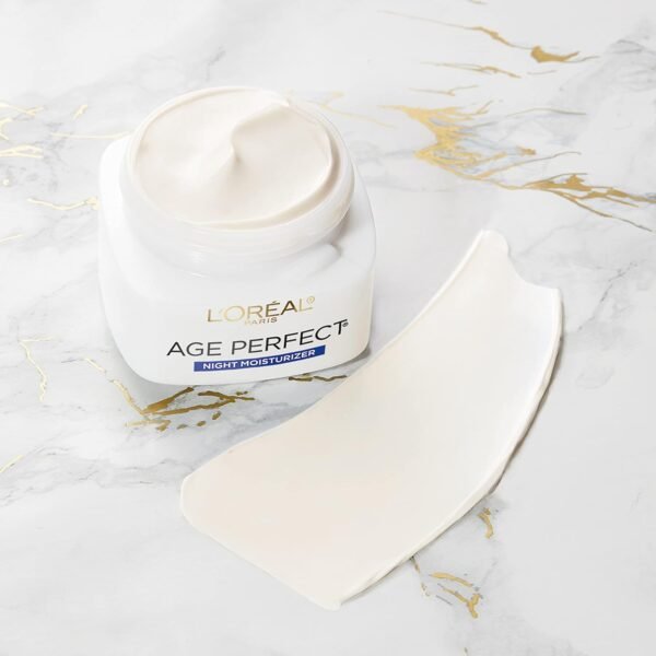 L'Oreal Paris Age Perfect Collagen Expert Anti-Aging, Anti-Wrinkle Night Moisturizer 2.5 oz