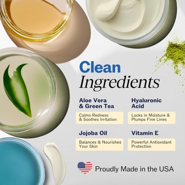 LilyAna Naturals Anti Aging Retinol Face Cream for Women – Wrinkle & Neck Cream for Firming, Retinol Moisturizer for Face with Hyaluronic Acid, Hydrating Night Cream for Fine Lines, Collagen Boost