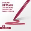 71wLIwFaLAL._SL1500_.jpg COVERGIRL Outlast, 05 All-Star, Lipstain, Smooth Application, Precise Pen-Like Tip, Transfer-Proof, Satin Stained Finish, Vegan Formula, 0.06oz
