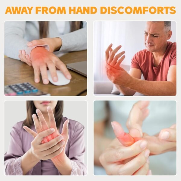 Red Light Therapy Device for Hands, Near Infrared Light Therapy Glove, for Hand Stiffness - Red Light Therapy at Home.