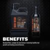 GIBS Grooming 3 in 1 Man Wash Body Wash for Men - Beard & Hair Moisturizing, & Cleansing Liquid Body Wash - Sulfate & Paraben Free