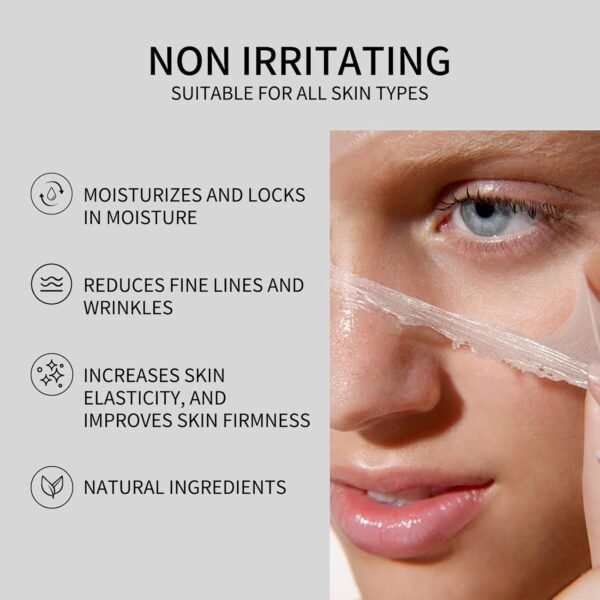 71wrs7oZO6L._SL1500_.jpg Collagen Firming Face Mask,Wash-Free Firming Anti-Ageing Moisturising Face Mask,Smooth & Tight Skin,Facial Masks For Both Men And Women Of All Skin Types