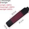 DGXINJUN Red Light Therapy Devices FDA Cleared Near Infrared 880nm Led Wrap Back Pain Relief Pad Home Use Wearable Belt Deep Penetrating Body Joints Muscle Benefits (2020 SMD Belt)