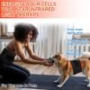 Red Light Therapy Infrared Light Therapy Pad for Body Pain NIR Deep Therapy for Back Knee Hands Feet Relief Portable 660nm 850nm Home Heating Light Therapy Wrap Belt Gift for Women Men