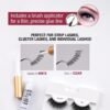 i•ENVY Super Strong Hold Eyelash Adhesive, Waterproof, 48-Hour Long-Lasting Lash Glue, Latex-Free, Hypoallergenic, Quick-Drying with Brush-On Applicator for Strip Lashes (Clear, 2 Pack)