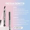 71yz-1YKggL._SL1500_.jpg Sacheu Lip Liner Stay-N Peel Off Lip Stain — Long Lasting Matte Lip Tattoo Transfer Proof Lipstain Infused with Hyaluronic Acid & Vitamin E for All Skin Types — Vegan & Cruelty-Free, p-INKED