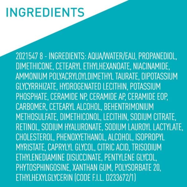 71z1hC-ifPL._SL1000_.jpg CeraVe Resurfacing Retinol Serum For Post Acne Marks, Formulated With Licorice Root Extract & Niacinamide, Brightening Serum & Pore Minimizer For Face, Post Acne Skin Barrier Repair, Non-Comedogenic