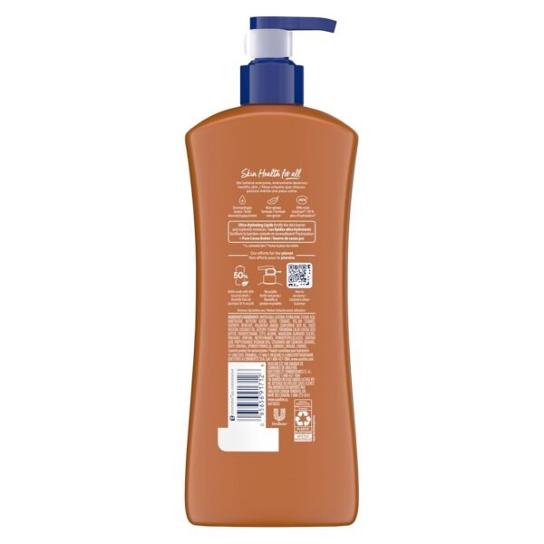71zBR0hrq9L._SL1500_.jpg Vaseline Intensive Care Body Lotion Cocoa Radiant 3 count for Dry Skin Lotion Made with Ultra-Hydrating Lipids and Pure Cocoa Butter for a Long-Lasting, Radiant Glow 20.3 Oz