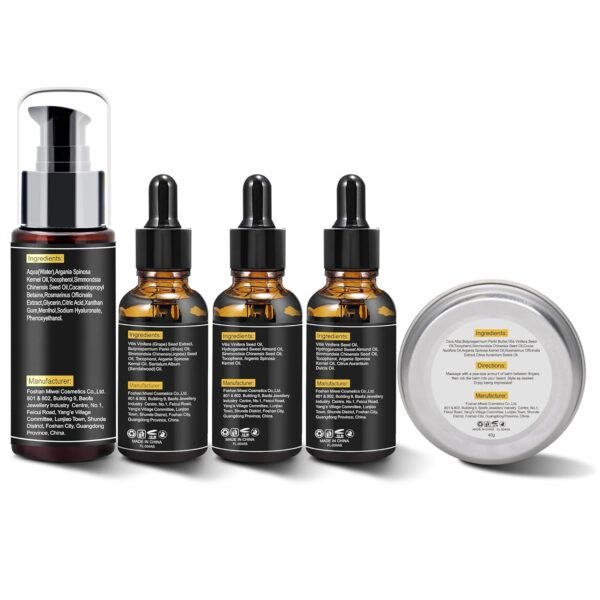 Beard Kit for Men Grooming & Care W/3 Pack Beard Oil, Wash, Balm, Comb, Brush, Scissors,Anniversary Valentines Birthday Fathers Gifts Idea for Husband Him Boyfriend Dad Men Christmas Stocking Stuffers