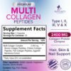 71zfkpLK3YL._AC_SL1500_.jpg Multi Collagen Supplement for Women & Men - Type I, II, III, V, X Multi Collagen Pills, Hydrolyzed Collagen Peptides Supplements, Nature's Hair, Skin, Nail, and Joint Support Supplement, 120 Capsules