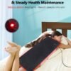 Red Light Therapy Pad for Body, 180W LED Red & Infrared Light Device Mat with 660nm & 850nm Wavelengths for Waist Back Shoulder Muscle Pain Relief FSA HSA Eligible