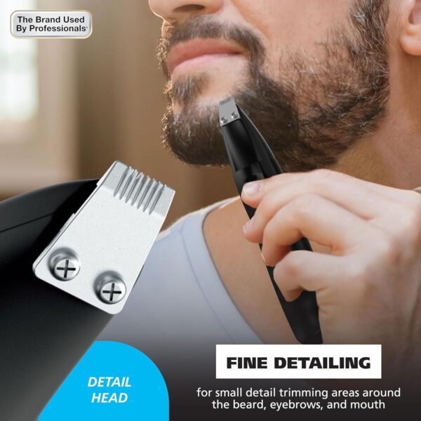 81cshrBsOL._SL1500_.jpg Wahl Pro Series® Rechargeable Eyebrow, Ear & Nose Hair Trimmer for Men – Painless DualTech® Eyebrow Trimmer & Facial Hair Removal Device – Model 3025656