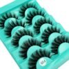 81-DiYqyyCL._SL1500_.jpg Mink Lashes Strip Eyelashes Fluffy Volume False Eyelashes that Look Like Extensions Glamour Wispy Curly Fake Lashes 5 Pairs Pack