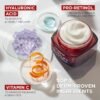 81-H1iWnMGL._SL1500_.jpg L'Oreal Paris Revitalift Triple Power Anti-Aging Face Moisturizer, Pro Retinol, Hyaluronic Acid & Vitamin C, Reduce Wrinkles 2.55 Oz