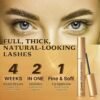 Eyelash Growth Serum with Advanced Formula: Rapid Eye Lash Enhancing Serum for Eyelash and Eyebrow Growth in 3-4 Weeks - Boost Longer Thicker and Fuller Lashes 3ML
