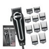 Wahl USA Elite Pro High-Performance Corded Home Haircut & Grooming Kit for Men – Electric Hair Clipper – Model 79602M