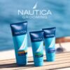 Nautica Grooming Shave Gel 3.3 fl oz (Pack of 1), Notes of Grapefruit, Lavender, and Wood, Men's Fragrance, Long Lasting, Everyday Fragrance, Travel Size