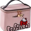 813SbscuKcL._AC_SL1500_.jpg AmBealla Makeup Bag Large Waterproof Cosmetic Bags with Makeup Brush Holder, Cute Printed Makeup Organizer for Women Traveling,Portable Toiletry Bag for Girls