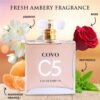 813WvnqxWVL._SL1500_.jpg C5 for Women Eau De Parfum - Pure Femininity in a Bottle - Delicate Floral Scents of Jasmine and May Rose - A Fragrance That Will Get You Noticed - Cruelty-Free Perfume Precious Gift for Women