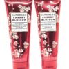 Bath and Body Works 2 Pack Japanese Cherry Blossom Ultra Shea Body Cream 8 Oz.