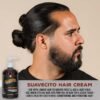 Suavecito Hair Cream Pump Bottle Medium Shine All Day Light Hold (8 oz)