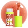 8142OZQ4OfL._SL1500_.jpg NYX PROFESSIONAL MAKEUP Fat Oil Lip Drip, Moisturizing Lip Oil Gloss, Vegan Tinted Formula, Up to 12 HR Hydration - Follow Back (Shimmering Warm Nude)