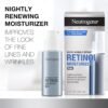 Neutrogena Retinol Face Moisturizer Cream, Rapid Wrinkle Repair, Anti-Wrinkle Night Moisturizer, Anti-Wrinkle Face & Neck Cream Moisturizer with Hyaluronic Acid & Retinol, Paraben-Free, 1 fl. oz