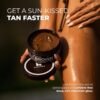 BYROKKO Shine Brown Chocolate Tan Accelerator Cream 6.8 Fl Oz, Outdoor Sun or Indoor Tanning Oil or Tanning Bed Lotion, Fast Bronzer with Premium Natural Ingredients for Deep, Long-Lasting Glow