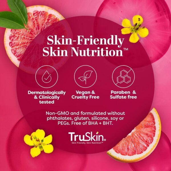 815AGP81aZL._SL1500_.jpg TruSkin Vitamin C Super Serum - Niacinamide, Retinol, Hyaluronic & Salicylic Acid - All-in-One Anti Aging Serum for Face – Improve Appearance of Dark Spots, Firmness for Brighter Looking Skin, 2 Fl Oz
