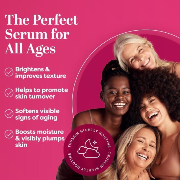 815XQCDBQVL._SL1500_.jpg TruSkin Vitamin C Super Serum - Niacinamide, Retinol, Hyaluronic & Salicylic Acid - All-in-One Anti Aging Serum for Face – Improve Appearance of Dark Spots, Firmness for Brighter Looking Skin, 2 Fl Oz