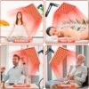 Red Light Therapy for Body Face, Infrared Light Therapy with Stand, Red Lights Therapy Lamp Panel, LED 660nm 850nm Near Infrared Redlight Therapy Device for Full Body Skin Home