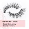 Eylure Pre-Glued Wispy Light Texture Eyelashes, No.117, Twin Pack
