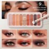 Color Nymph Makeup Set for Teens Girls with Cosmetic Bag, Full Face Makeup Kit For Women included 9 Color Eyeshadow Palette Concealer Liquid Blush Eyeliner Lipgloss