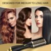818FkNKh8RL._AC_SL1500_.jpg 4-in-1 Hot Air Brush with Oval Barrel - Salon-Grade Styling Tool for All Hair Types