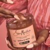 SheaMoisture Define & Shine Styling Gel + Flaxseed Coconut&Hibiscus Hydrates,Holds Your Style All Day Infused With Glycerin,Coconut Oil an Invigorating Sweet Scent ParabenFree Frizz Control Gel 15OZ