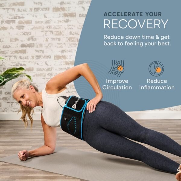 Lifepro Red Light Therapy Belt – Infrared Red Light Therapy for Body, Back Pain and Shoulder - 660nm & 850nm Near Infrared Heating Pad – Adjustable & Portable for Wellness & Relaxation