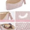 81A0vR28ebL._AC_SL1500_.jpg BAGSMART Small Cosmetic Bag, Elegant Roomy Makeup Bags,lipstick pouch,Zipper Pouch,Great Gifts for Women,Travel Waterproof Toiletry Bag Accessories Organizer Gifts (Pink-1 pcs)