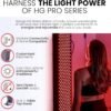 Hooga Red Light Therapy for Face and Body, Red Near Infrared Light with Timer and Stand. 60 Dual Chip LEDs. Flicker Free Clinical Grade Panel for Energy, Pain, Skin, Recovery, Performance. PRO300